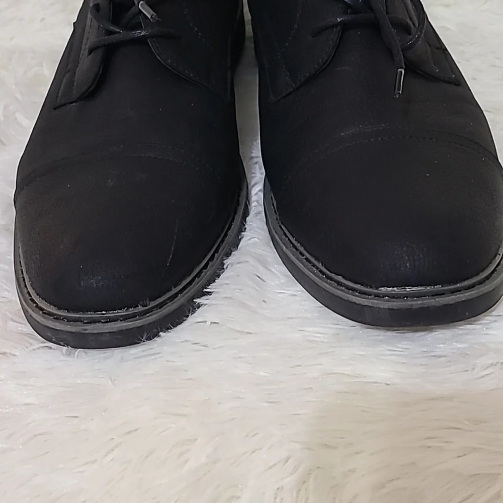 PERRY‎ ELLIS PORTFOLIO David Chukka Boots Black with Matt Finish - Size 11.5